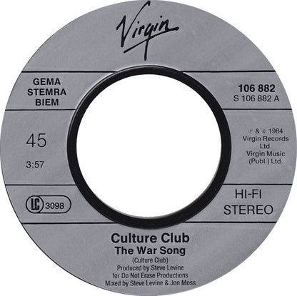 Culture Club - The War Song 30304 Vinyl Singles Vinyl Goed / Hoes Goed