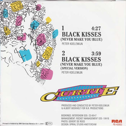 Curtie And The Boombox - Black Kisses 30488 Vinyl Singles Vinyl Zeer Goed / Hoesje Goed "VINYLSINGLES.NL"