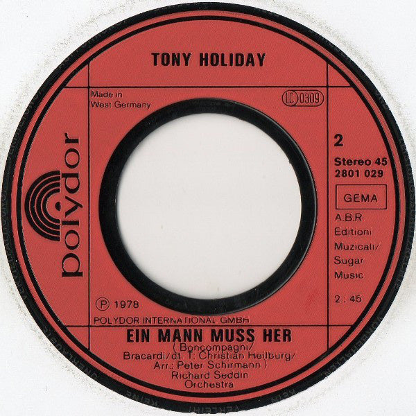 Tony Holiday - Es Lebe Copacabana 23230
