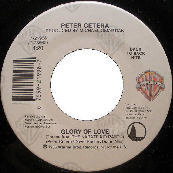 Peter Cetera mit Amy Grant / Peter Cetera – The Next Time I Fall / Glory Of Love 14599