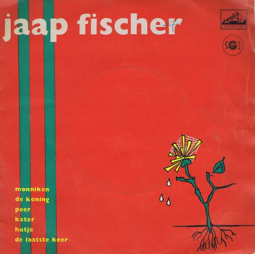 Jaap Fischer - Monniken 42758 Vinyl Singles EP Vinyl Goed / Hoes Goed