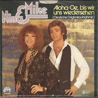 Nina & Mike - Aloha-Oe, Bis Wir Uns Wiedersehen 22774 Vinyl Singles Vinyl Goed / Hoes Goed