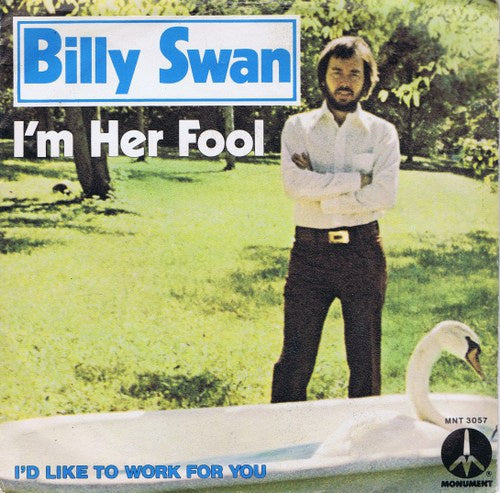Billy Swan - I'm Her Fool 22153 Vinyl Singles Vinyl Zeer Goed / Hoesje Goed "VINYLSINGLES.NL"
