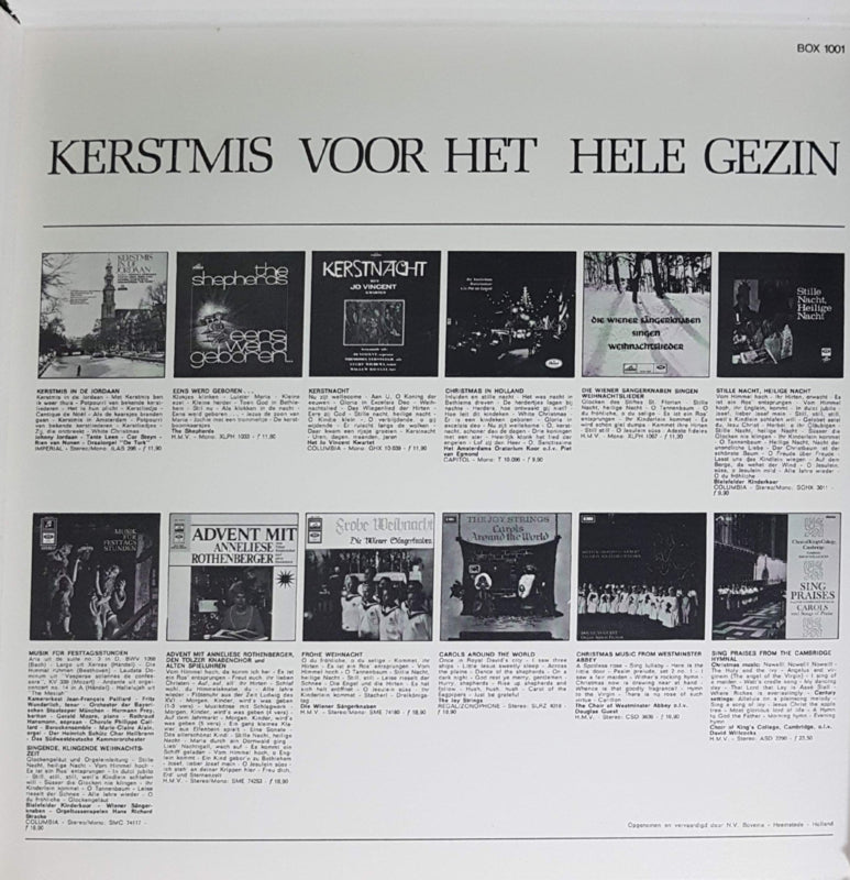 Various - Kerstmis Voor Het Hele Gezin (LP) 40250 Vinyl LP JUKEBOXSINGLES.NL   