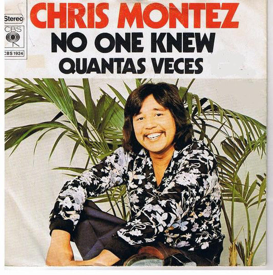 Chris Montez - No One Knew 28707 Vinyl Singles Vinyl Goed / Hoes Goed