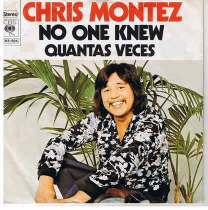 Chris Montez - No One Knew 28707 Vinyl Singles Vinyl Zeer Goed / Hoesje Goed "VINYLSINGLES.NL"