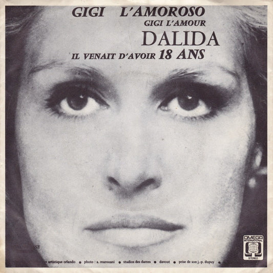 Dalida - Gigi L'Amoroso 40940 Vinyl Singles Vinyl Zeer Goed / Hoesje Goed "VINYLSINGLES.NL"