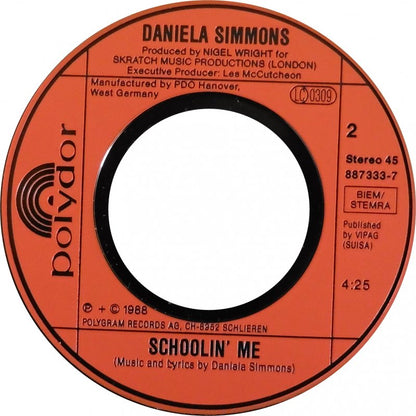 Daniela Simmons - Shout Back 41556 Vinyl Singles Vinyl Goed / Hoes Goed