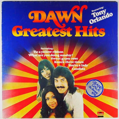 Dawn Featuring Tony Orlando - Greatest Hits (LP) 40967 Vinyl LP JUKEBOXSINGLES.NL   