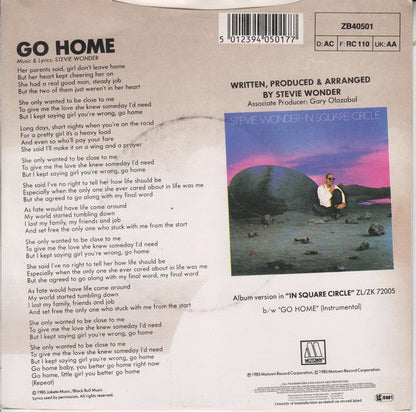 Stevie Wonder - Go Home 22635