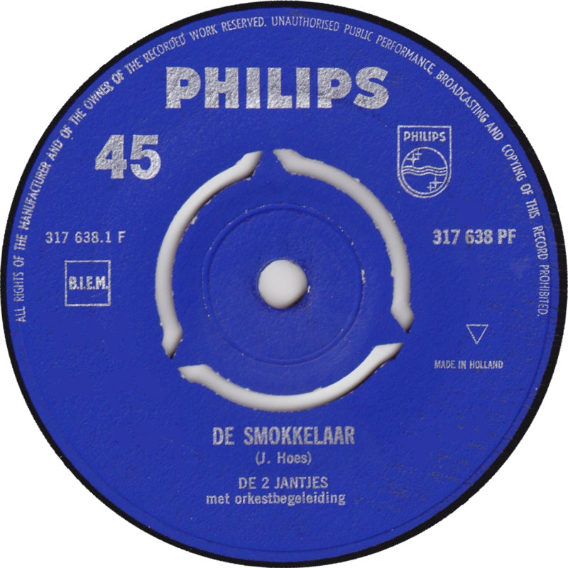 2 Jantjes - Smokkelaar 42294 Vinyl Singles Vinyl Goed / Hoes Generic