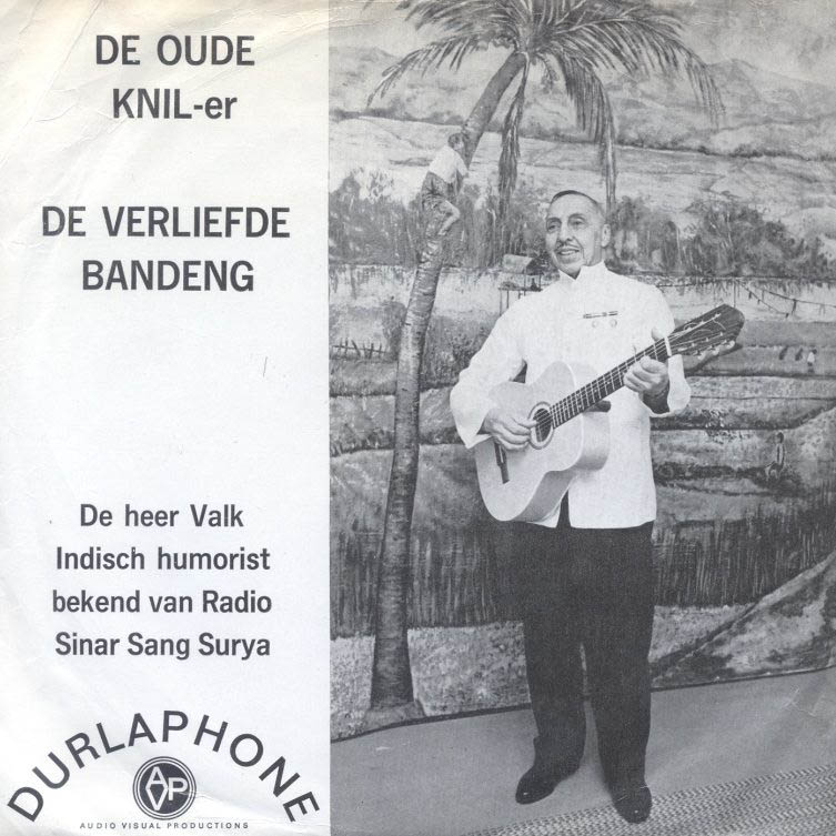 Heer Valk - De Verliefde Bandeng Vinyl Singles Vinyl Zeer Goed / Hoesje Goed "VINYLSINGLES.NL"