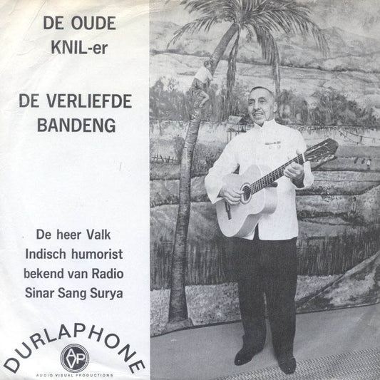 Heer Valk - De Verliefde Bandeng Vinyl Singles Vinyl Zeer Goed / Hoesje Goed "VINYLSINGLES.NL"