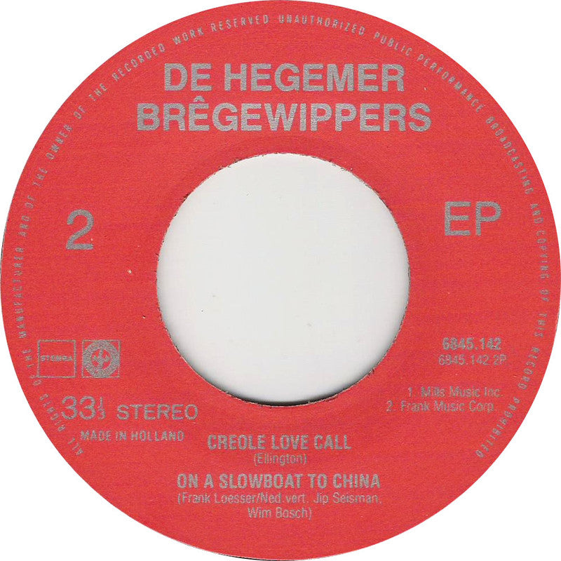 Hegemer Brêgewippers - China Boy Vinyl Singles Vinyl Zeer Goed / Hoesje Goed "VINYLSINGLES.NL"