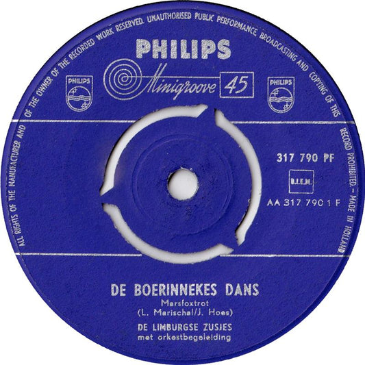 Limburgse Zusjes  - De Boerinnekes Dans 00903
