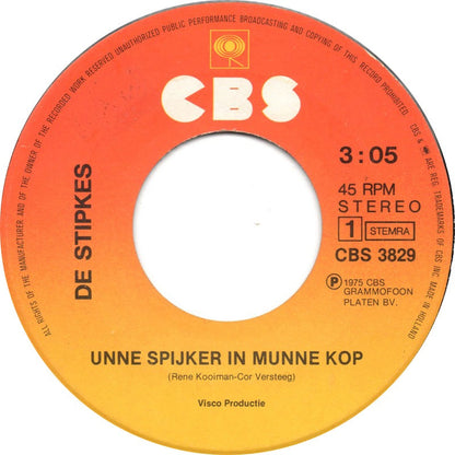 Stipkes / De Bossche Bollen - Unne Spijker In Munne Kop / Munne Kop D'r Af! 32010