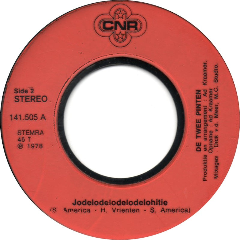 Twee Pinten - Jodelodelodelodelohitie 40167 Vinyl Singles Vinyl Goed / Hoes Goed