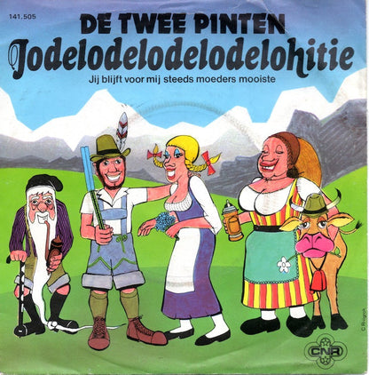 Twee Pinten - Jodelodelodelodelohitie 40167 Vinyl Singles Vinyl Goed / Hoes Goed