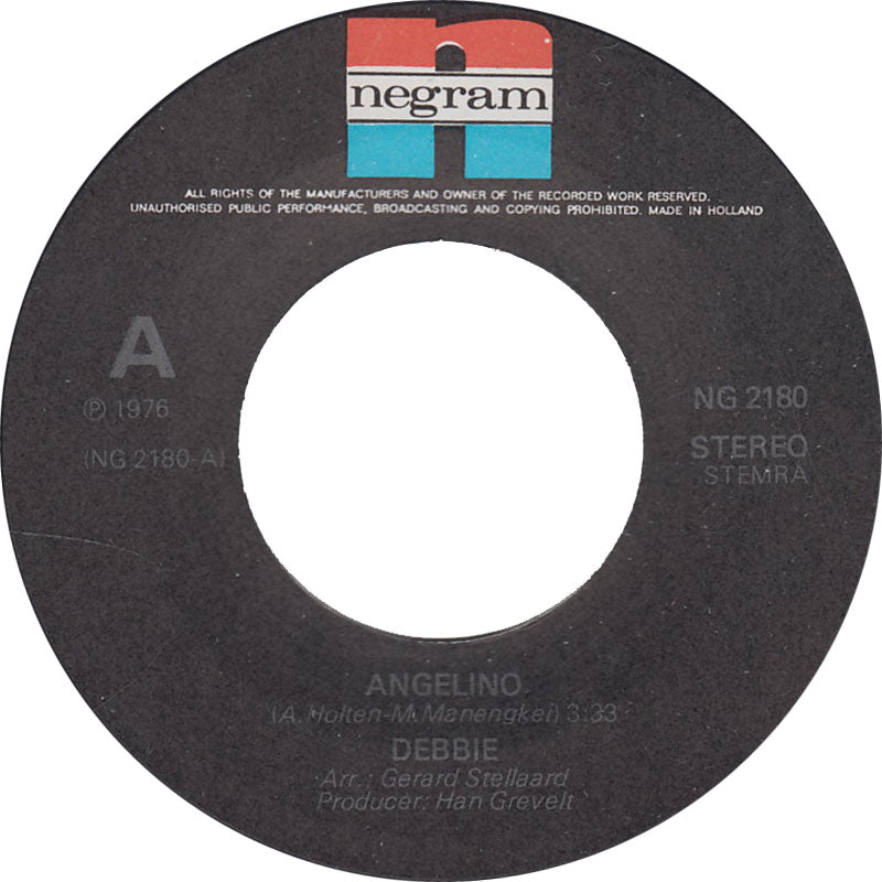 Debbie - Angelino 30613 Vinyl Singles Vinyl Goed / Hoes Goed