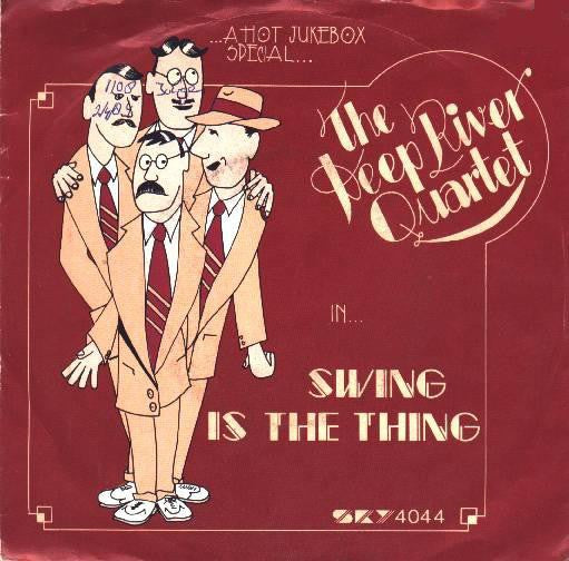 Deep River Quartet - Swing Is The Thing 32624 Vinyl Singles Vinyl Zeer Goed / Hoesje Goed "VINYLSINGLES.NL"