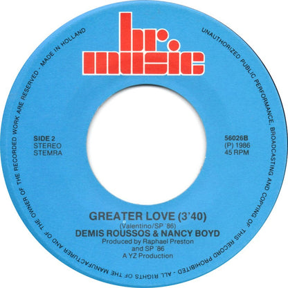 Demis Roussos & Nancy Boyd - Tropicana Bay 30695 Vinyl Singles Vinyl Goed / Hoes Goed