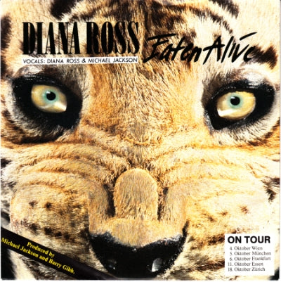 Diana Ross - Eaten Alive 42793 Vinyl Singles Vinyl Zeer Goed / Hoesje Goed "VINYLSINGLES.NL"