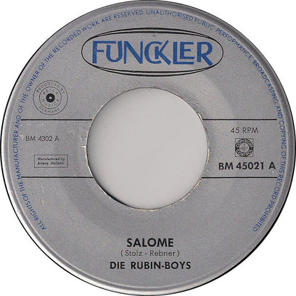 Rubin Boys - Salome 42389 Vinyl Singles Vinyl Goed / Hoes Generic
