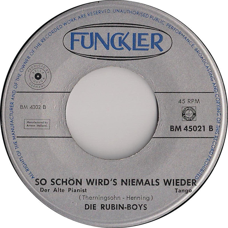 Rubin Boys - Salome 42389 Vinyl Singles Vinyl Goed / Hoes Generic