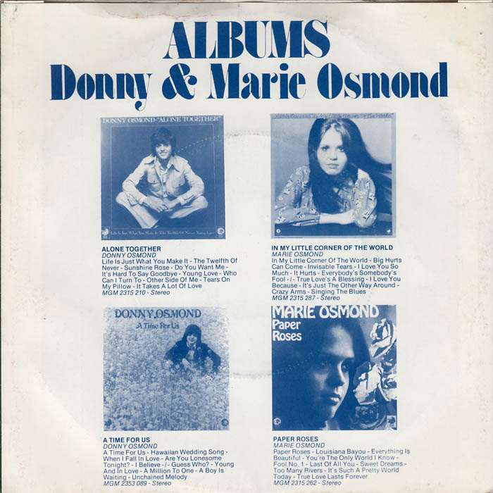 Donny & Marie Osmond - I'm Leaving It (All) Up To You 18303 Vinyl Singles Vinyl Goed / Hoes Goed