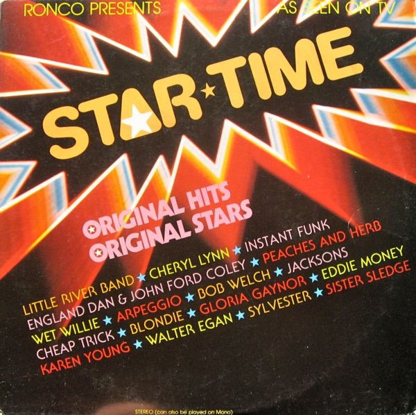 Various - Star Time (LP) Vinyl LP Vinyl (VG) <br> Hoes (G+)