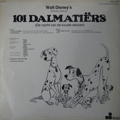 Various - Walt Disney's Verhaal Van De 101 Dalmatiërs (De Nacht Van De Koude Neuzen) (LP) Vinyl LP Vinyl (VG) <br> Hoes (G+)
