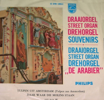 Draaiorgel De Arabier Eigenaar G. Perlee - Souvenirs 13562 Vinyl Singles Vinyl Zeer Goed / Hoesje Goed "VINYLSINGLES.NL"