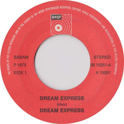 Dream Express - Dream Express Vinyl Singles Vinyl Zeer Goed / Hoesje Generic "VINYLSINGLES.NL"