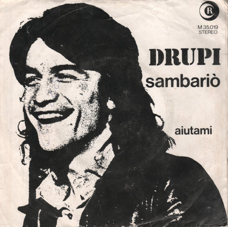 Drupi - Sambariò 30166 Vinyl Singles Vinyl Zeer Goed / Hoesje Goed "VINYLSINGLES.NL"