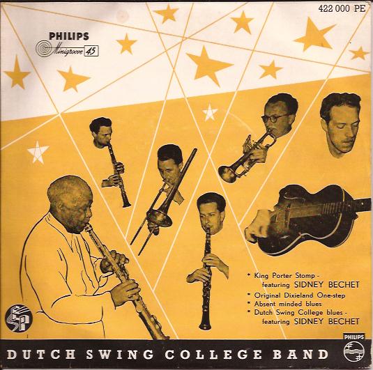 Dutch Swing College Band - King Porter Stomp 18531 Vinyl Singles EP Vinyl Zeer Goed / Hoesje Goed "VINYLSINGLES.NL"