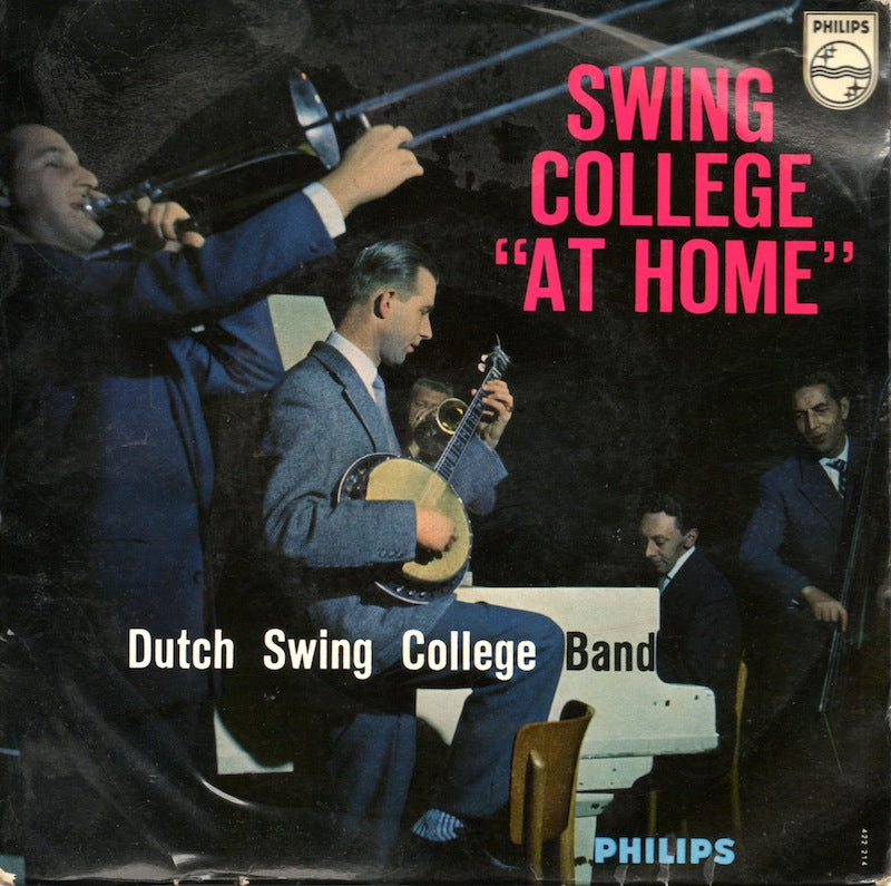 Dutch Swing College Band - Swing College At Home 3 39790 Vinyl Singles Vinyl Zeer Goed / Hoesje Goed "VINYLSINGLES.NL"