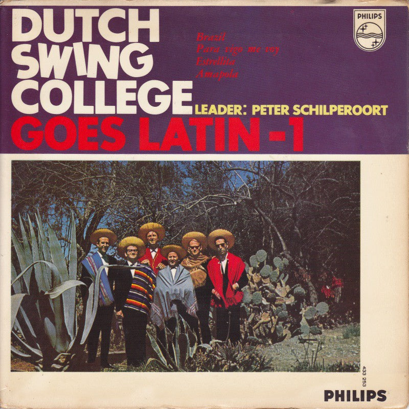 Dutch Swing College Band - D.S.C. Goes Latin - no. 1 23937 Vinyl Singles EP Vinyl Zeer Goed / Hoesje Goed "VINYLSINGLES.NL"