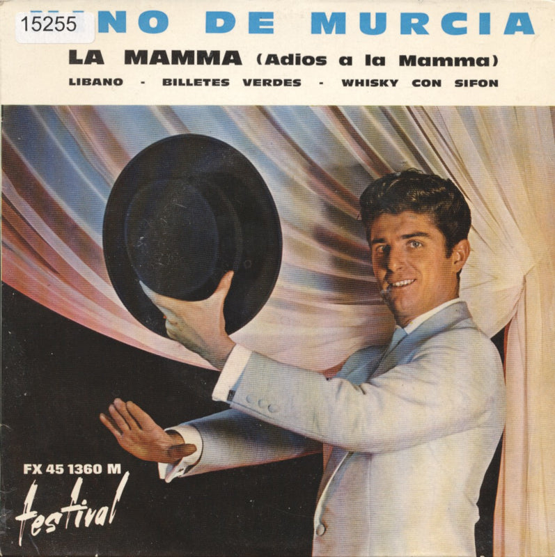 Nino De Murcia - La Mamma (Adios A la Mamma) 15255 Vinyl Singles EP Vinyl Goed / Hoes Goed