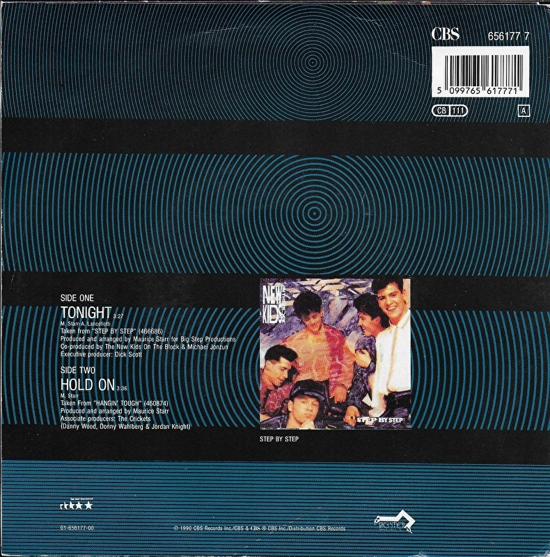 New Kids On The Block - Tonight 18138 Vinyl Singles Vinyl Goed / Hoes Goed