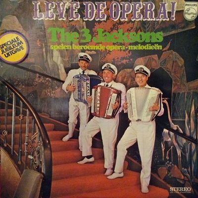 3 Jacksons - Leve De Opera! (LP) Vinyl LP Vinyl (VG) <br> Hoes (G+)