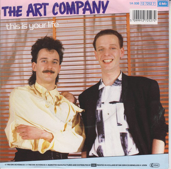 Art Company - This Is Your Life Vinyl Singles Vinyl Zeer Goed / Hoesje Goed "VINYLSINGLES.NL"