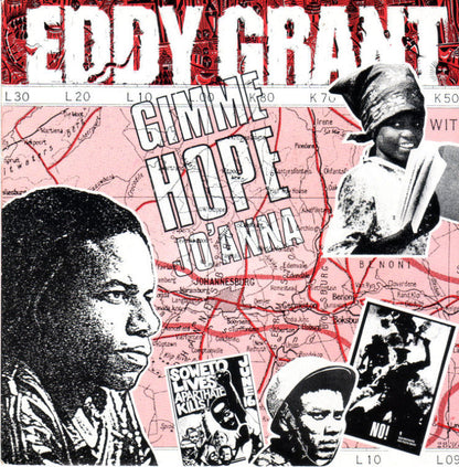 Eddy Grant - Gimme Hope Jo'Anna 32673 Vinyl Singles Vinyl Zeer Goed / Hoesje Goed "VINYLSINGLES.NL"