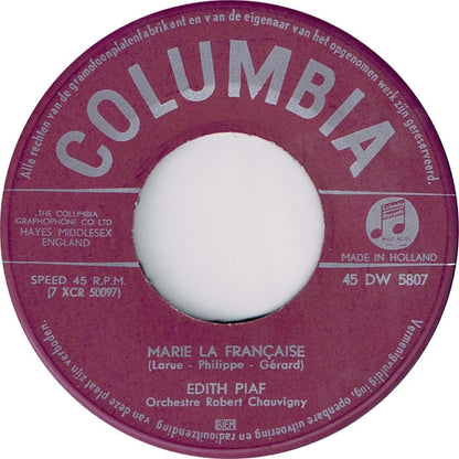 Edith Piaf - Marie La Française 39918