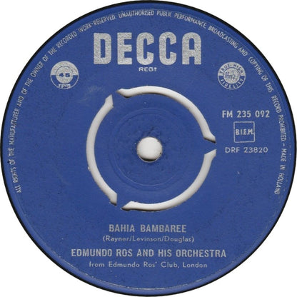 Edmundo Ros und sein Orchester – Bahia Bambaree 24441