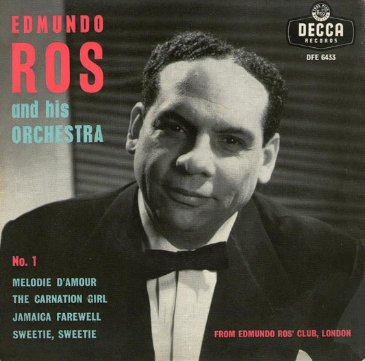 Edmundo Ros & His Orchestra - Edmundo Ros And His Orchestra No 1 Vinyl Singles Vinyl Zeer Goed / Hoesje Goed "VINYLSINGLES.NL"