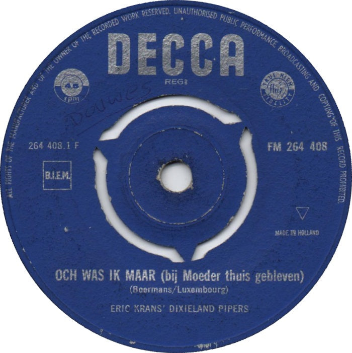 Los Serranos - Viva Flamenco 42198 Vinyl Singles EP Vinyl Goed / Hoes Goed