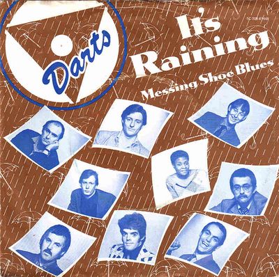 Darts - It's Raining Vinyl Singles Vinyl Zeer Goed / Hoesje Goed "VINYLSINGLES.NL"