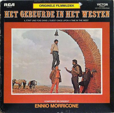 Ennio Morricone - Het Gebeurde In Het Westen (LP) Vinyl LP Vinyl Very Good (VG) <br> Hoes Good (G)