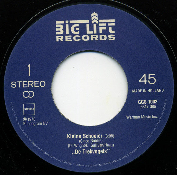 Trekvogels - Kleine Schooier 11904 Vinyl Singles Vinyl Goed / Hoes Goed