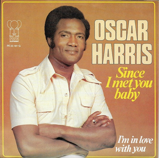 Oscar Harris - Since I Met You Baby 30405 Vinyl Singles Vinyl Goed / Hoes Goed